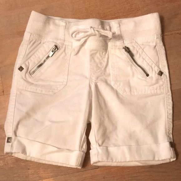 🌺 JUSTICE Studded Zipper Pocket Bermuda Shorts - Picture 1 of 6